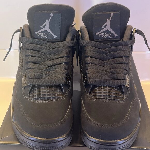 Size 10 - Air Jordan 4 Retro 2020 Black Cat (USED) main image 10